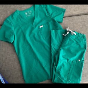 FIGS Yola Skinny Pant & Catarina Scrub Top